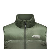 Skechers men's Sport-Utility Woven Down Vest in Kambaba for lifestyle wear