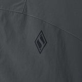 Skechers men's Diamond Woven Quilted Hooded Jacket in Iron Gate for lifestyle wear