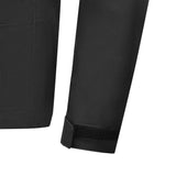 Skechers men's Go Trail Waterproof Jacket in Black Beauty for outdoor performance wear
