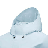 Skechers men's Go Trail Waterproof Jacket in Baby Blue for outdoor performance wear