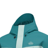 Skechers men's Go Trail Waterproof Jacket in Seaweed Army Green for outdoor performance wear