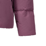 Skechers X SmileyWorld Woven Down Jacket, men's outdoor performance apparel in Purple Brown