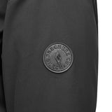 Skechers men's Diamond Woven Down Coat in Black Beauty for lifestyle wear