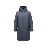Skechers men's Diamond Woven Down Coat in India Ink for lifestyle wear