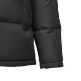 Skechers men's Basic Leisure Woven Down Jacket in Jet Black for lifestyle wear