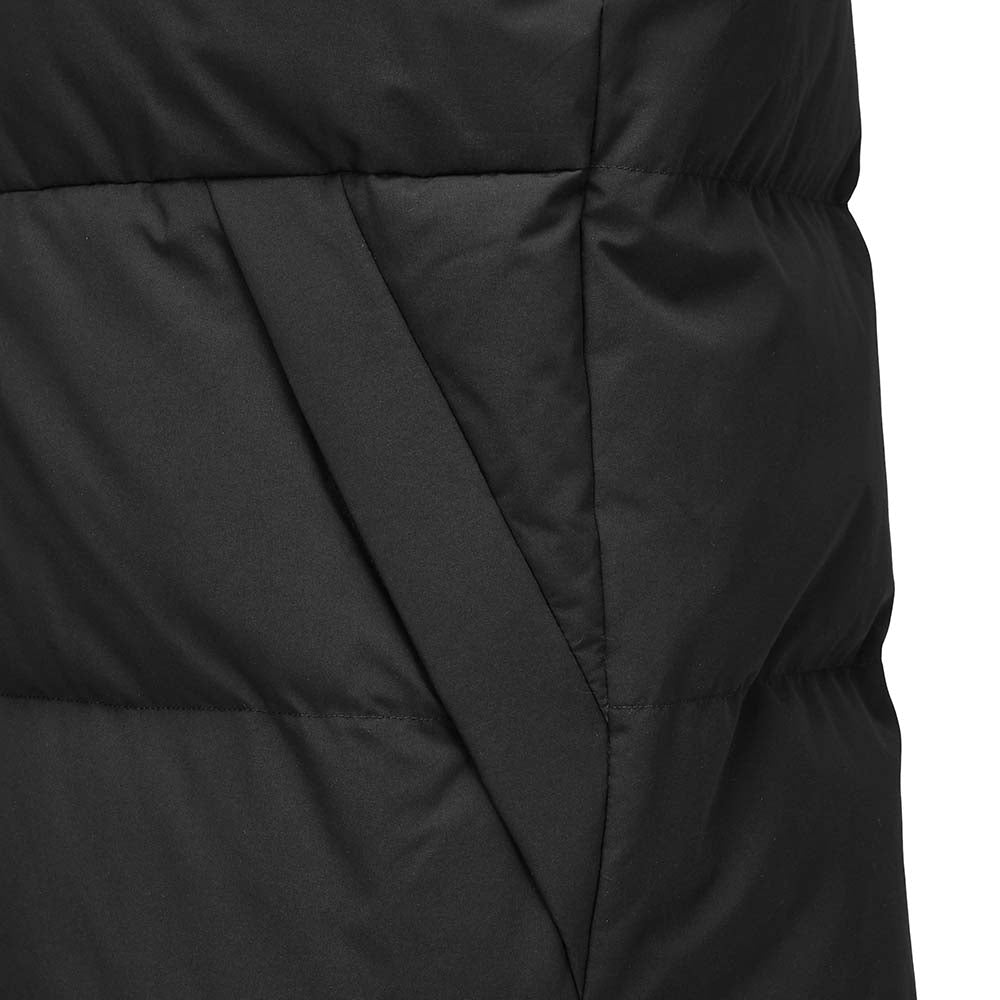Skechers men's Sport-Utility Woven Down Vest in Black Beauty for lifestyle wear