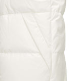 Skechers men's Sport-Utility Woven Down Vest in Vanilla Ice for lifestyle wear