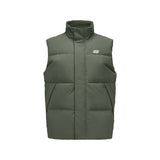 Skechers men's Sport-Utility Woven Down Vest in Kambaba for lifestyle wear