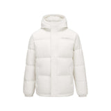 Skechers men's Sport-Utility Woven Down Jacket in Marshmallow for lifestyle wear