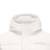 Skechers men's Sport-Utility Woven Down Jacket in Marshmallow for lifestyle wear