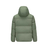 Skechers men's Sport-Utility Woven Down Jacket in Sea Spray for lifestyle wear