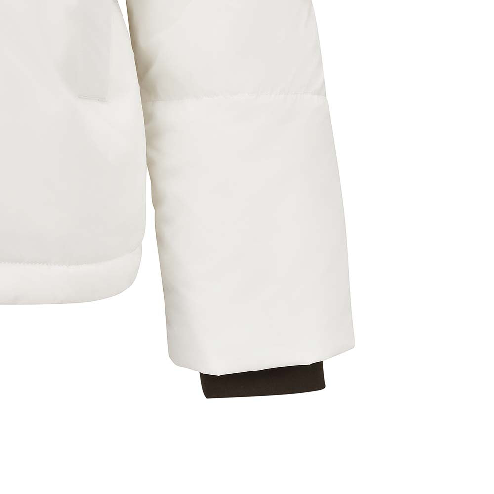 Skechers men's Sport-Utility Woven Down Jacket in Marshmallow for lifestyle wear