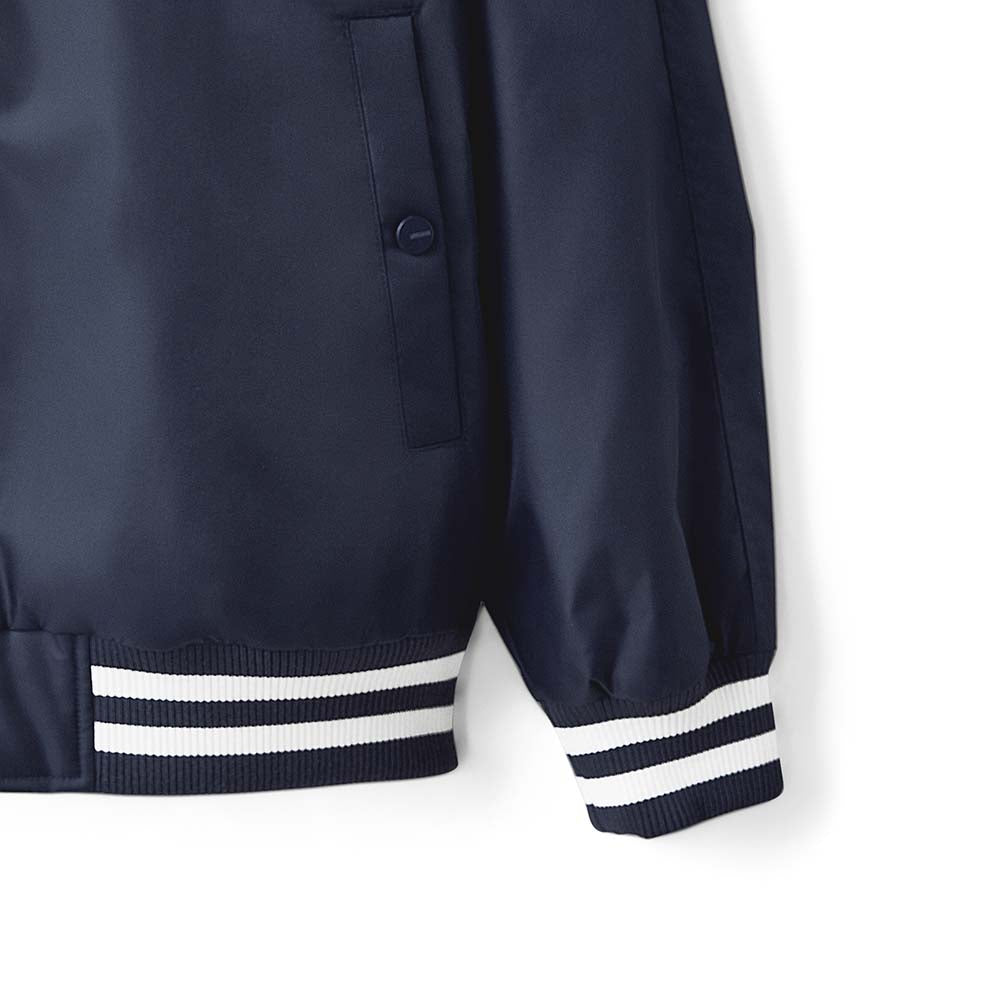 Skechers unisex Sport-Utility Woven Quilted Jacket in Navy Blazer for lifestyle wear