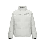 Skechers unisex Sport-Utility Woven Down Jacket in Gray Violet for lifestyle wear