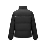 Skechers unisex Sport-Utility Woven Down Jacket in Black Beauty for lifestyle wear