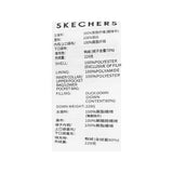Skechers unisex Sport-Utility Woven Down Jacket in Black Beauty for lifestyle wear