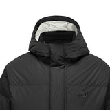 Skechers unisex Sport-Utility Woven Down Jacket in Black Beauty for lifestyle wear