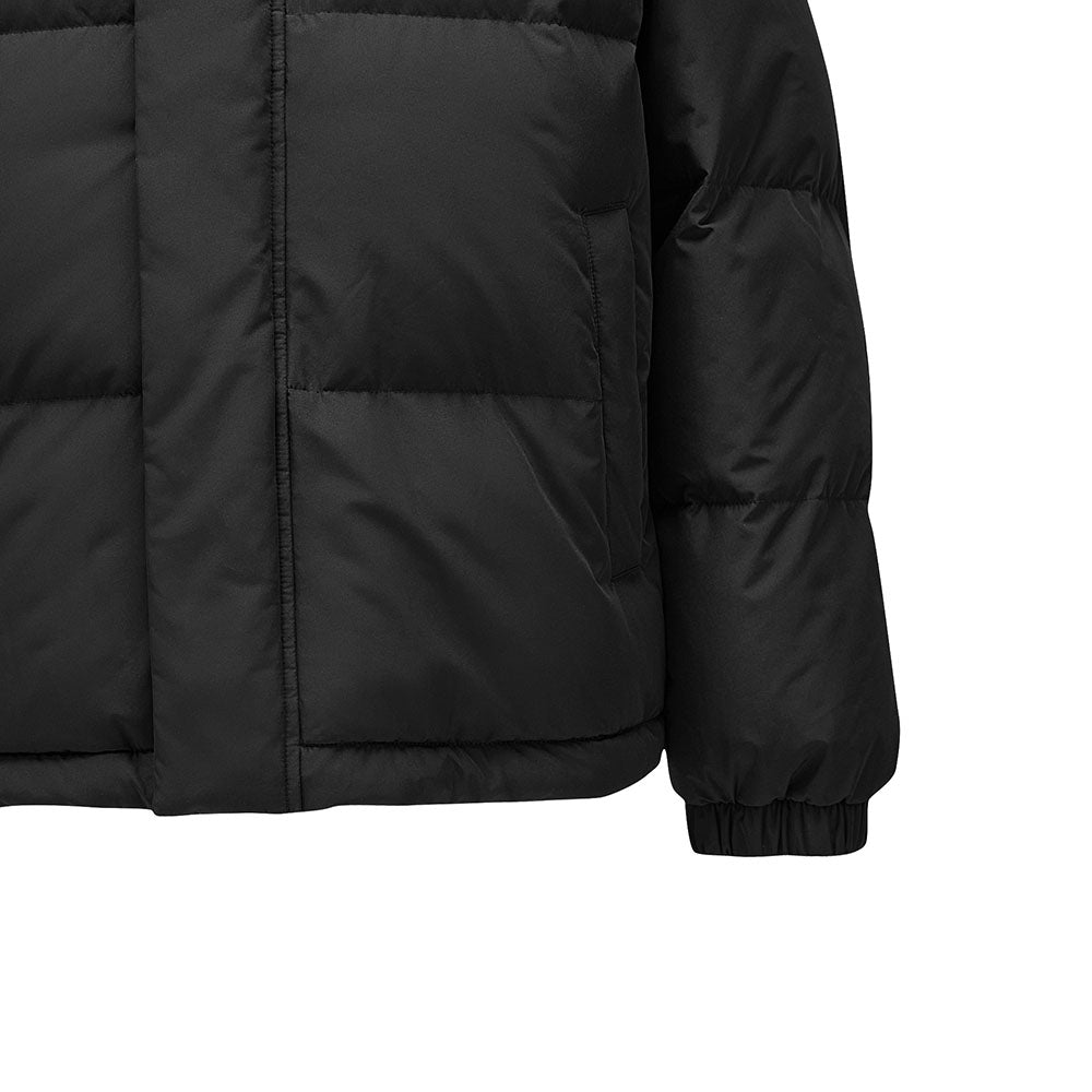 Skechers unisex Sport-Utility Woven Down Jacket in Black Beauty for lifestyle wear