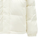 Skechers unisex Sport-Utility Woven Down Jacket in Vanilla Ice for lifestyle wear