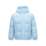 Skechers unisex Sport-Utility Woven Down Jacket in Ice Blue for lifestyle wear