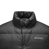 Skechers unisex Sport-Utility Woven Down Vest in Black Beauty for lifestyle wear