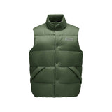 Skechers unisex Sport-Utility Woven Down Vest in Thyme for lifestyle wear