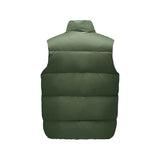 Skechers unisex Sport-Utility Woven Down Vest in Thyme for lifestyle wear