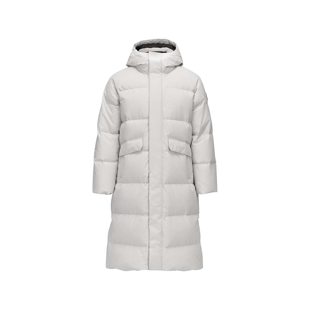 Skechers unisex Sport-Utility Woven Down Coat in Gray Violet for lifestyle wear