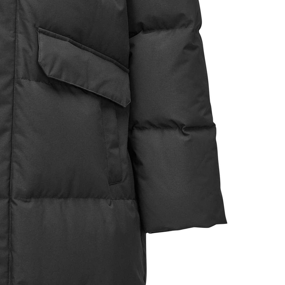 Skechers unisex Sport-Utility Woven Down Coat in Black Beauty for lifestyle wear