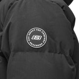 Skechers unisex Sport-Utility Woven Down Coat in Black Beauty for lifestyle wear