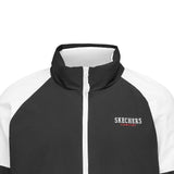 Skechers unisex Sport-Utility Woven Quilted Jacket in Black Beauty for lifestyle wear