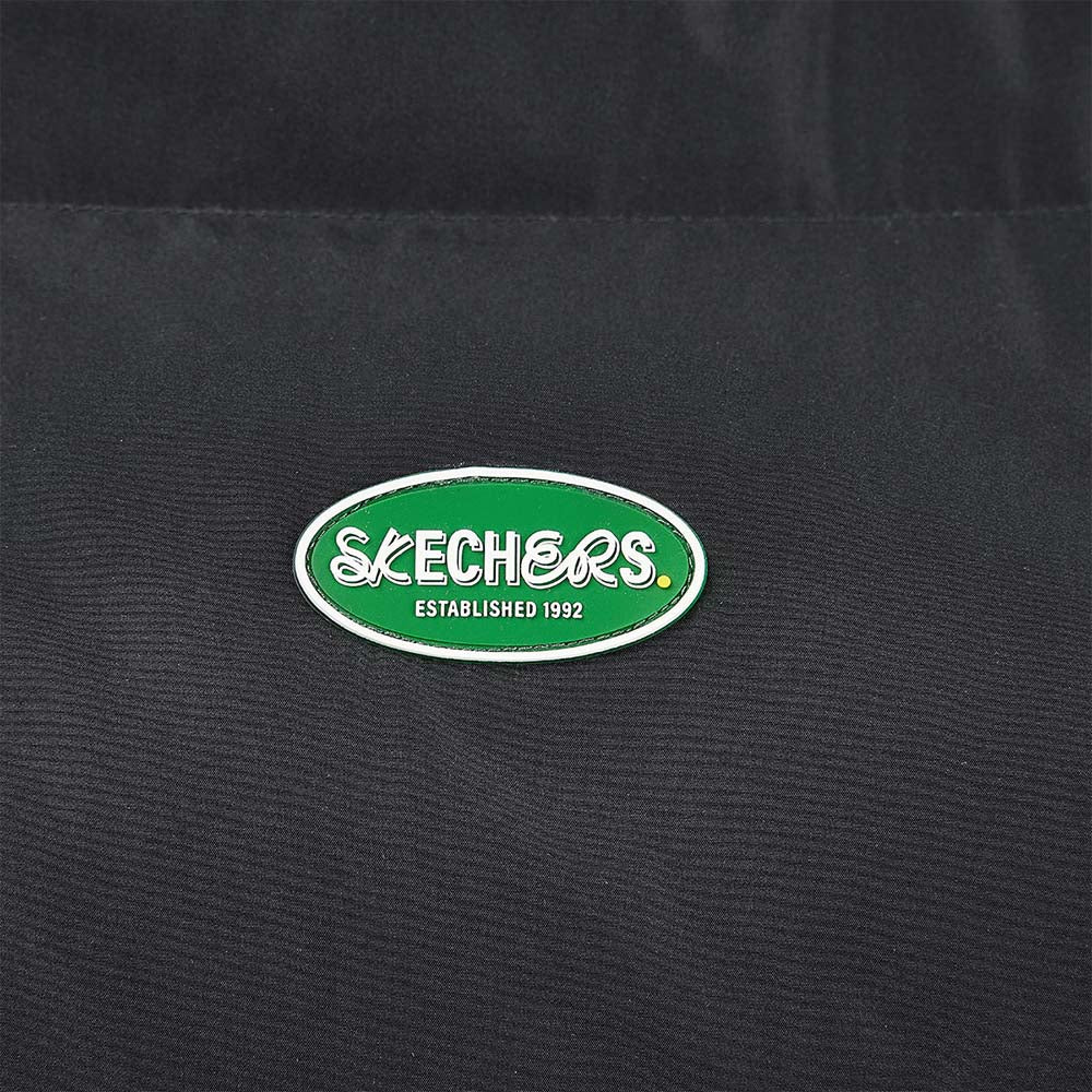 Skechers unisex Sport-Utility Woven Down Jacket in Black Beauty for lifestyle wear