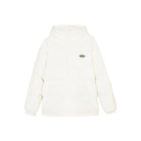 Skechers unisex Sport-Utility Woven Down Jacket in Marshmallow for lifestyle wear