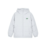 Skechers unisex Sport-Utility Woven Down Jacket in Harbor Mist for lifestyle wear