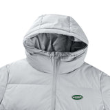 Skechers unisex Sport-Utility Woven Down Jacket in Harbor Mist for lifestyle wear