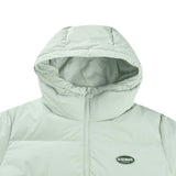 Skechers unisex Sport-Utility Woven Down Jacket in Mercury Green for lifestyle wear