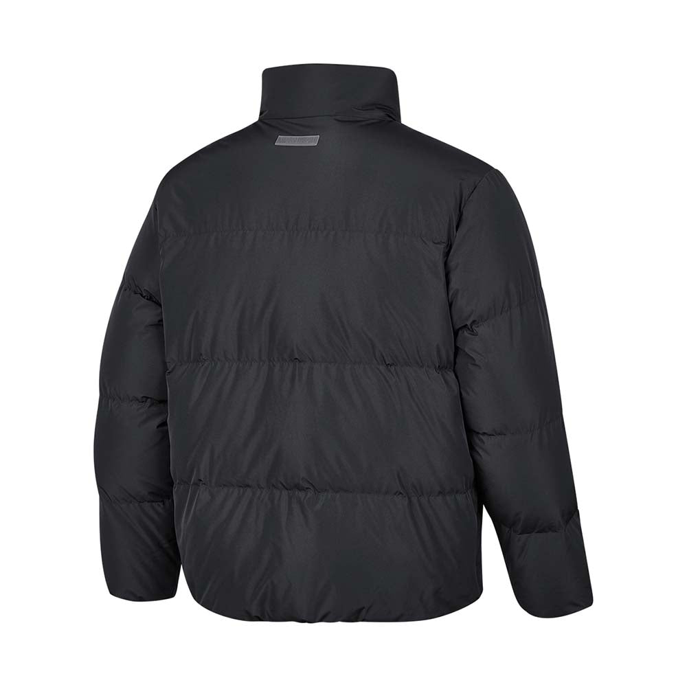 Skechers unisex Sport-Utility Woven Down Jacket in Black Beauty for lifestyle wear
