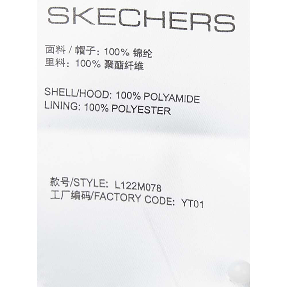 Skechers unisex Sport-Utility Woven Down Jacket in Black Beauty for lifestyle wear