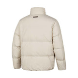 Skechers unisex Sport-Utility Woven Down Jacket in Peyote for lifestyle wear
