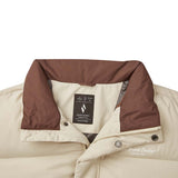 Skechers unisex Sport-Utility Woven Down Jacket in Peyote for lifestyle wear