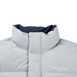 Skechers unisex Sport-Utility Woven Down Jacket in Harbor Mist for lifestyle wear