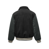 Skechers X Romantic Crown Knit Down Jacket, unisex lifestyle apparel in Onyx Black