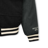 Skechers X Romantic Crown Knit Down Jacket, unisex lifestyle apparel in Onyx Black