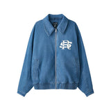 Skechers X Romantic Crown Woven Quilted Jacket, unisex lifestyle apparel in Belize Blue