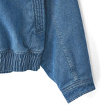 Skechers X Romantic Crown Woven Quilted Jacket, unisex lifestyle apparel in Belize Blue