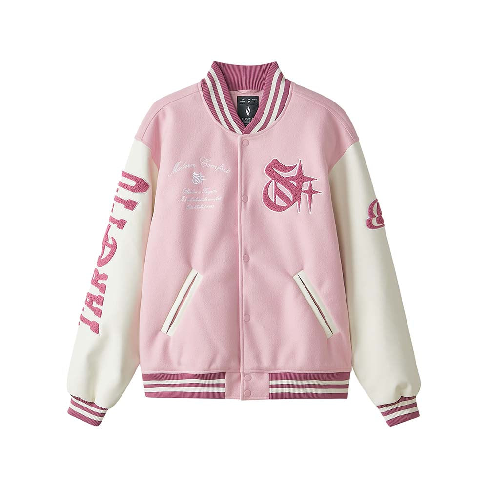Skechers X Targetto Knit Quilted Jacket, unisex lifestyle apparel in Nectar Pink