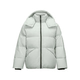Skechers unisex Sport-Utility Woven Down Jacket in Gray Violet for lifestyle wear
