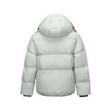 Skechers unisex Sport-Utility Woven Down Jacket in Gray Violet for lifestyle wear