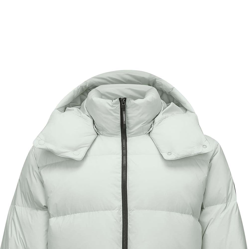 Skechers unisex Sport-Utility Woven Down Jacket in Gray Violet for lifestyle wear