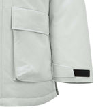 Skechers unisex Sport-Utility Woven Down Parka in Gray Violet for lifestyle wear